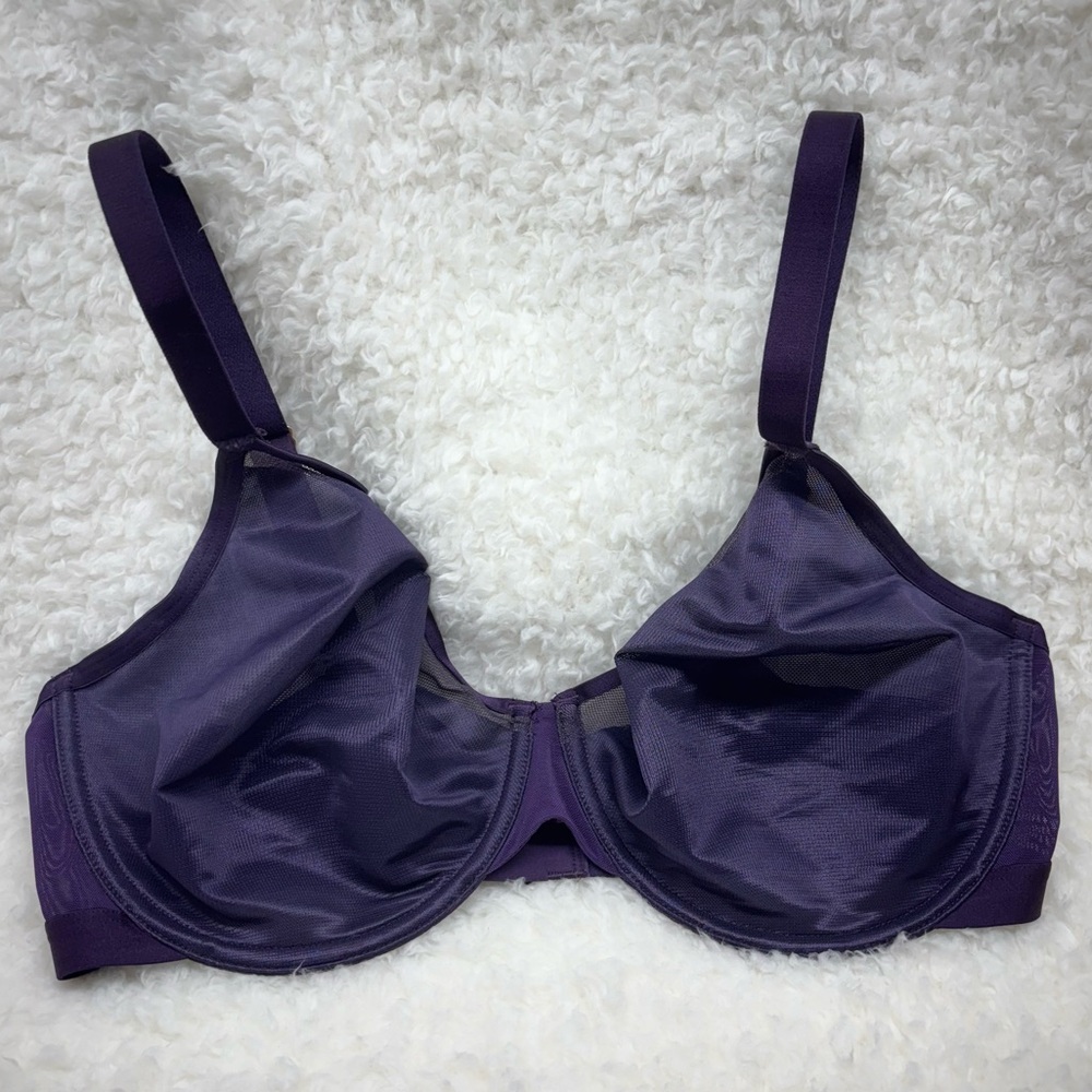 Soma Bra 38DD Unbelievable Lift Perfect Coverage Purple Convertible Straps